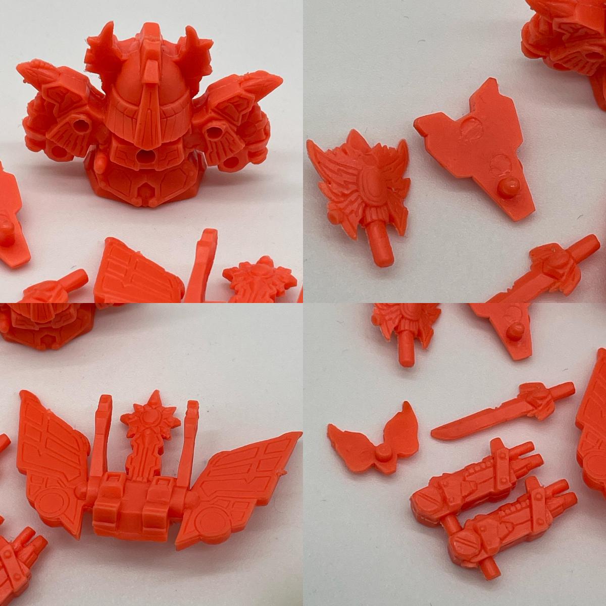 SDガンダム戦国伝 天下統一編／四代目頑駄無大将軍の橙（オレンジ） ガン消し(ガンダム消しゴム) 【尾張小牧店】