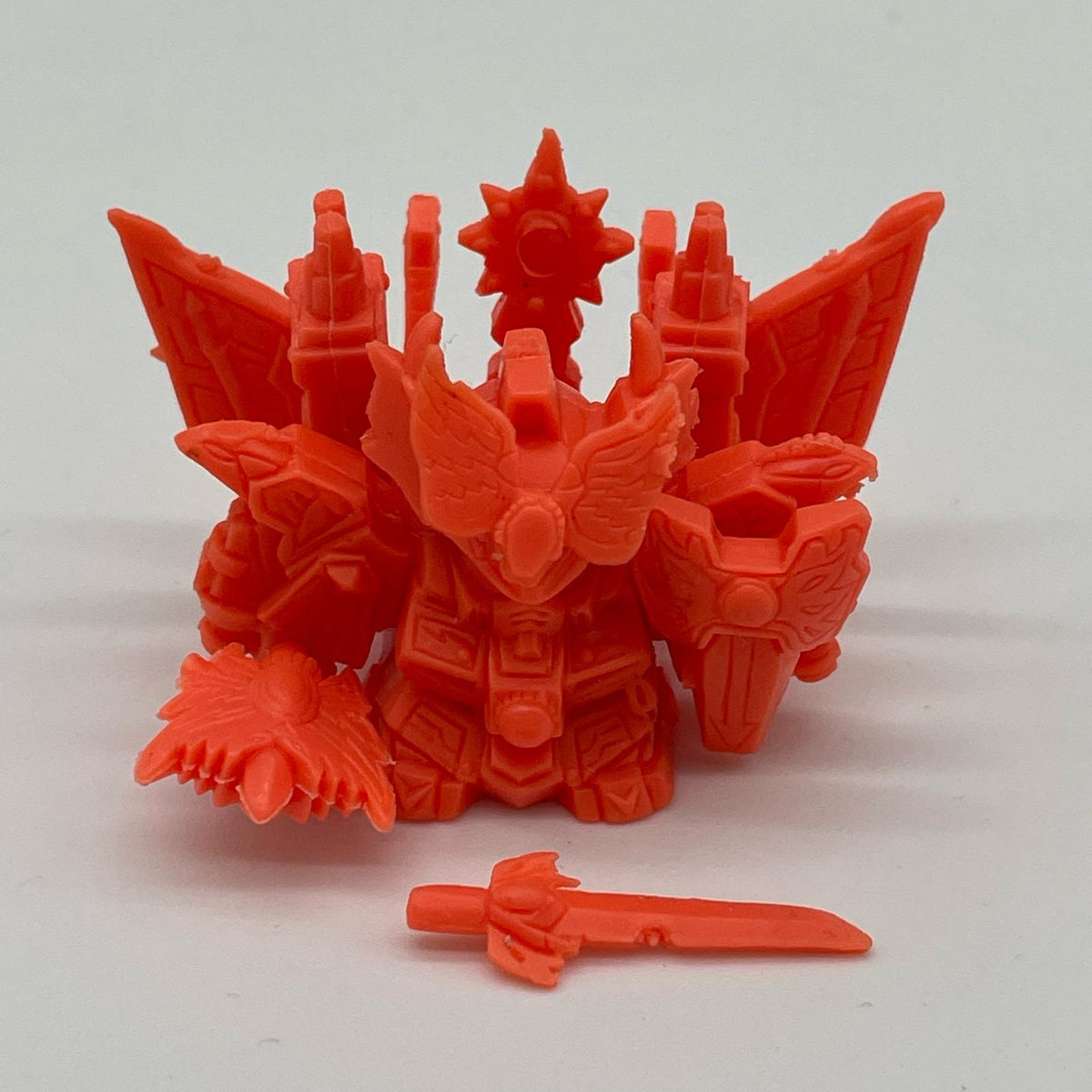 SDガンダム戦国伝 天下統一編／四代目頑駄無大将軍の橙（オレンジ） ガン消し(ガンダム消しゴム) 【尾張小牧店】