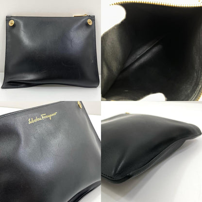 【中古】Salvatore Ferragamo | サルヴァトーレフェラガモ ガンチーニ ジュリエット ハンドバッグ AU-21/F204 ブラック【尾張小牧店】