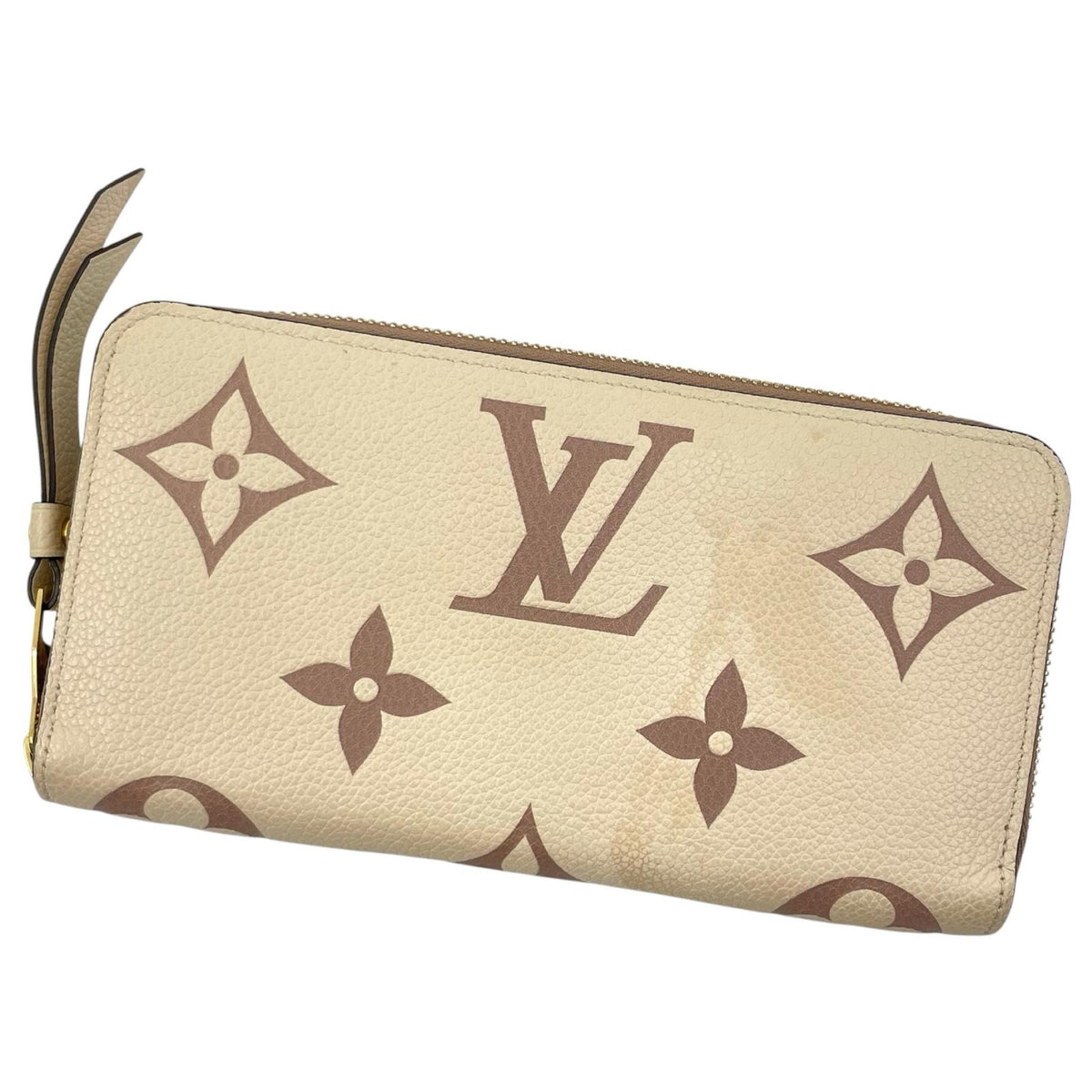 【中古】LOUIS VUITTON | ルイ・ヴィトン ジッピー バイカラー モノグラム アンプラント ラウンドファスナー 長財布 M80116 ホワイト クレーム×ボワドローズ【尾張小牧店】