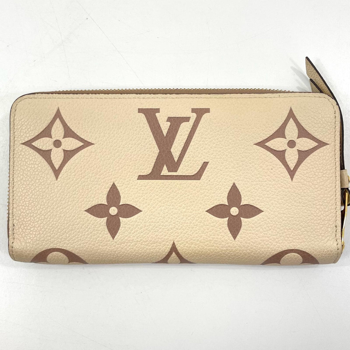 【中古】LOUIS VUITTON | ルイ・ヴィトン ジッピー バイカラー モノグラム アンプラント ラウンドファスナー 長財布 M80116 ホワイト クレーム×ボワドローズ【尾張小牧店】