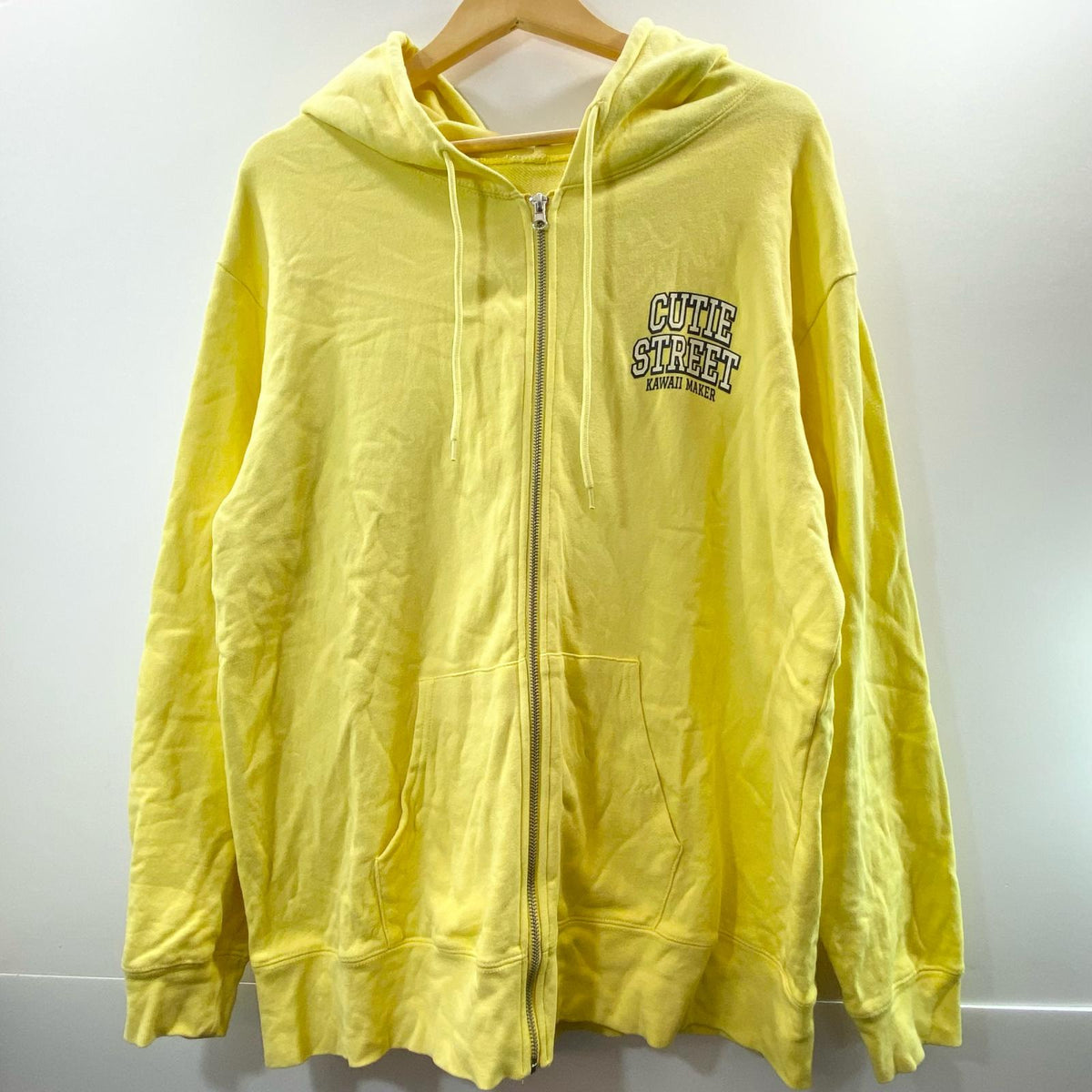 アイドルグッズ 【中古】CUTIE STREET 古澤里紗 OSHI API Zip-up hoodie【尾張小牧店】【アイドル】【専】【尾張小牧店】