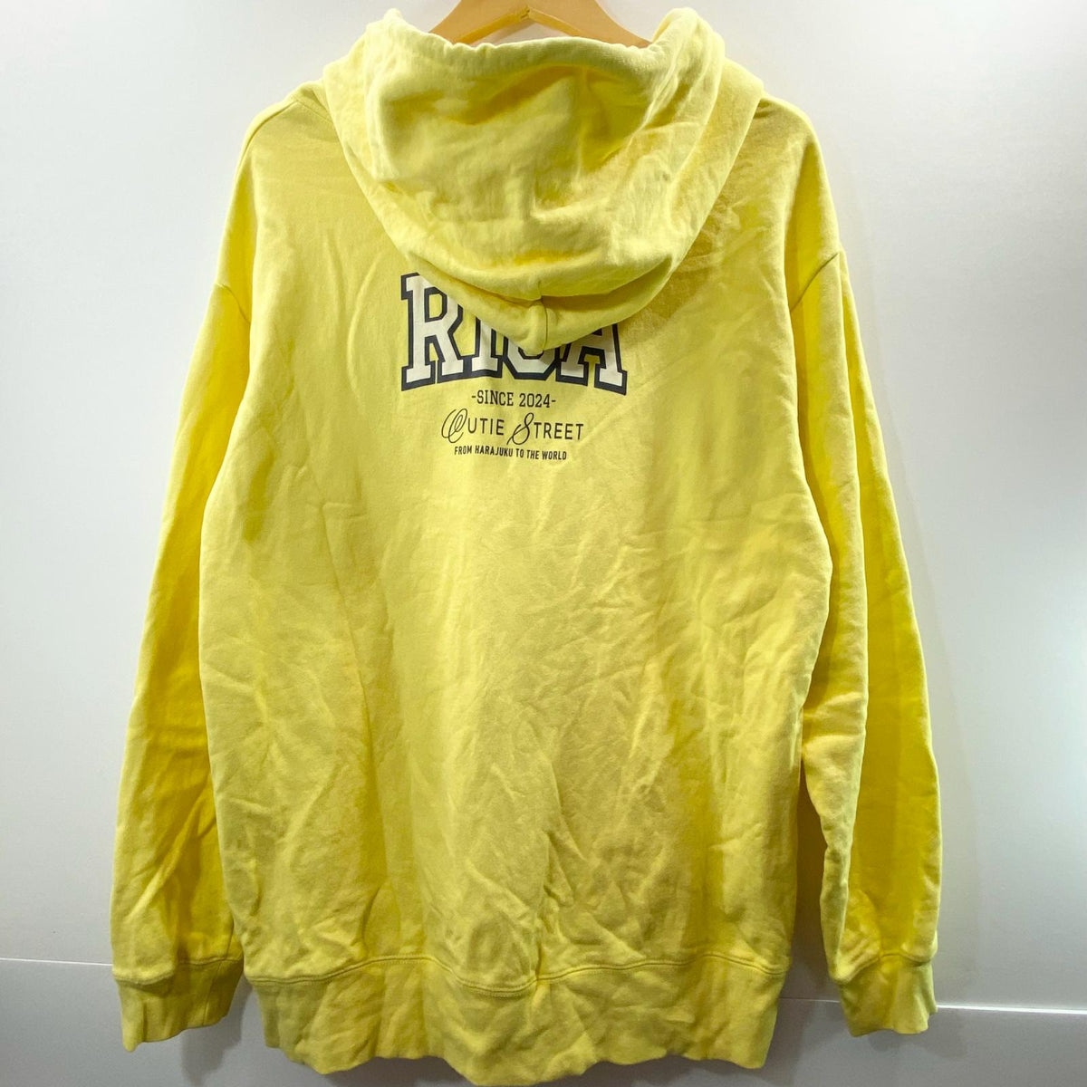 アイドルグッズ 【中古】CUTIE STREET 古澤里紗 OSHI API Zip-up hoodie【尾張小牧店】【アイドル】【専】【尾張小牧店】