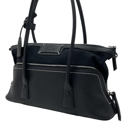 【中古】Maison Margiela | メゾンマルジェラ 5AC SHOULDER EAST WEAT ハンドバッグ SB1ZH0007-P8833 ブラック【尾張小牧店】