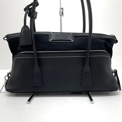 【中古】Maison Margiela | メゾンマルジェラ 5AC SHOULDER EAST WEAT ハンドバッグ SB1ZH0007-P8833 ブラック【尾張小牧店】