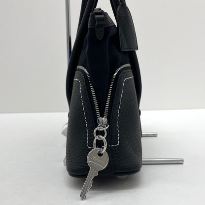 【中古】Maison Margiela | メゾンマルジェラ 5AC SHOULDER EAST WEAT ハンドバッグ SB1ZH0007-P8833 ブラック【尾張小牧店】