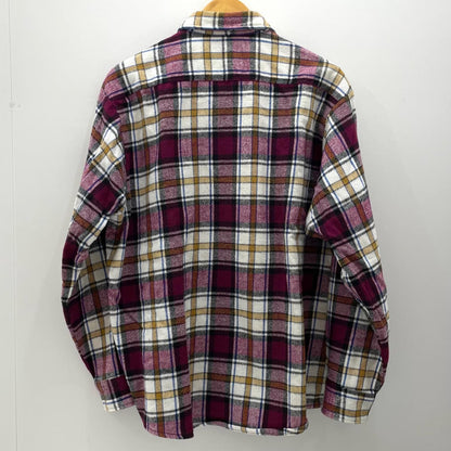 【中古】FIVE BROTHER | ファイブブラザー　90s チェック柄長袖シャツ ヘビーネルシャツ/CPOシャツ　マルチカラー サイズ：XL【尾張小牧店】