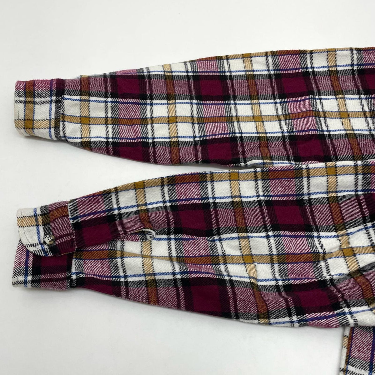 【中古】FIVE BROTHER | ファイブブラザー　90s チェック柄長袖シャツ ヘビーネルシャツ/CPOシャツ　マルチカラー サイズ：XL【尾張小牧店】