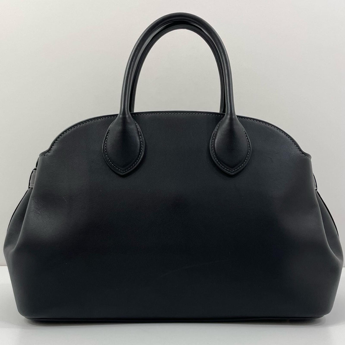 【中古】COACH | コーチ エンパイアキャリーオール35 グラブタン・レザー 2way ハンドバッグ ショルダーバッグ CU043 ブラック【尾張小牧店】