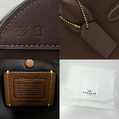 【中古】COACH | コーチ エンパイアキャリーオール35 グラブタン・レザー 2way ハンドバッグ ショルダーバッグ CU043 ブラウン【尾張小牧店】
