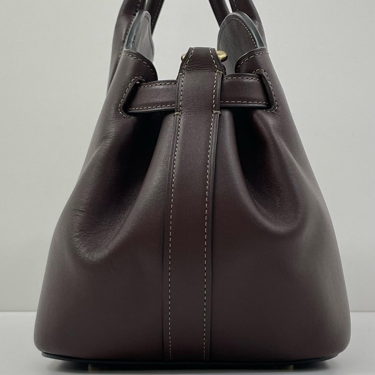 【中古】COACH | コーチ エンパイアキャリーオール35 グラブタン・レザー 2way ハンドバッグ ショルダーバッグ CU043 ブラウン【尾張小牧店】