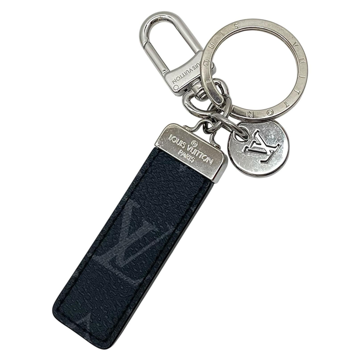 【中古】LOUIS VUITTON | ルイ・ヴィトン キーホルダー･ネオ LV クラブ モノグラム エクリプス キーリング M01527 ブラック【尾張小牧店】