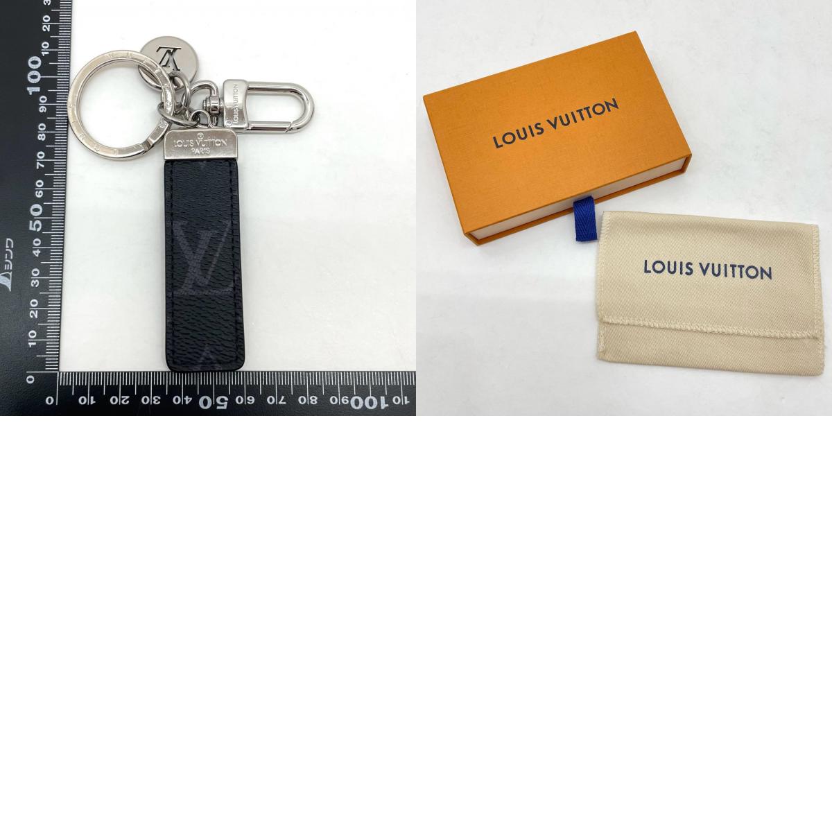 【中古】LOUIS VUITTON | ルイ・ヴィトン キーホルダー･ネオ LV クラブ モノグラム エクリプス キーリング M01527 ブラック【尾張小牧店】
