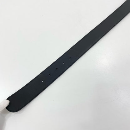 【中古】GUCCI | グッチ インターロッキングG ベルト ブラック グッチ シグネチャー レザー 411924 ブラック【尾張小牧店】