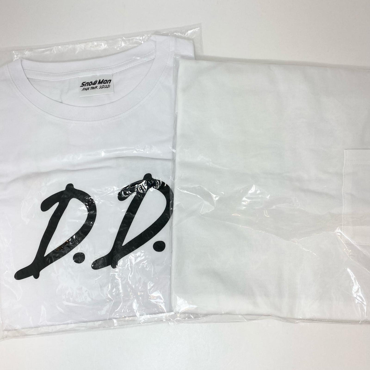 アイドルグッズ 【中古】Snow Man ASIA TOUR 2D.2D. LIVE TOUR 2021 Mania Tシャツ ２種セット【尾張小牧店】【アイドル】【専】【ポスト投函】【代引き不可】【尾張小牧店】