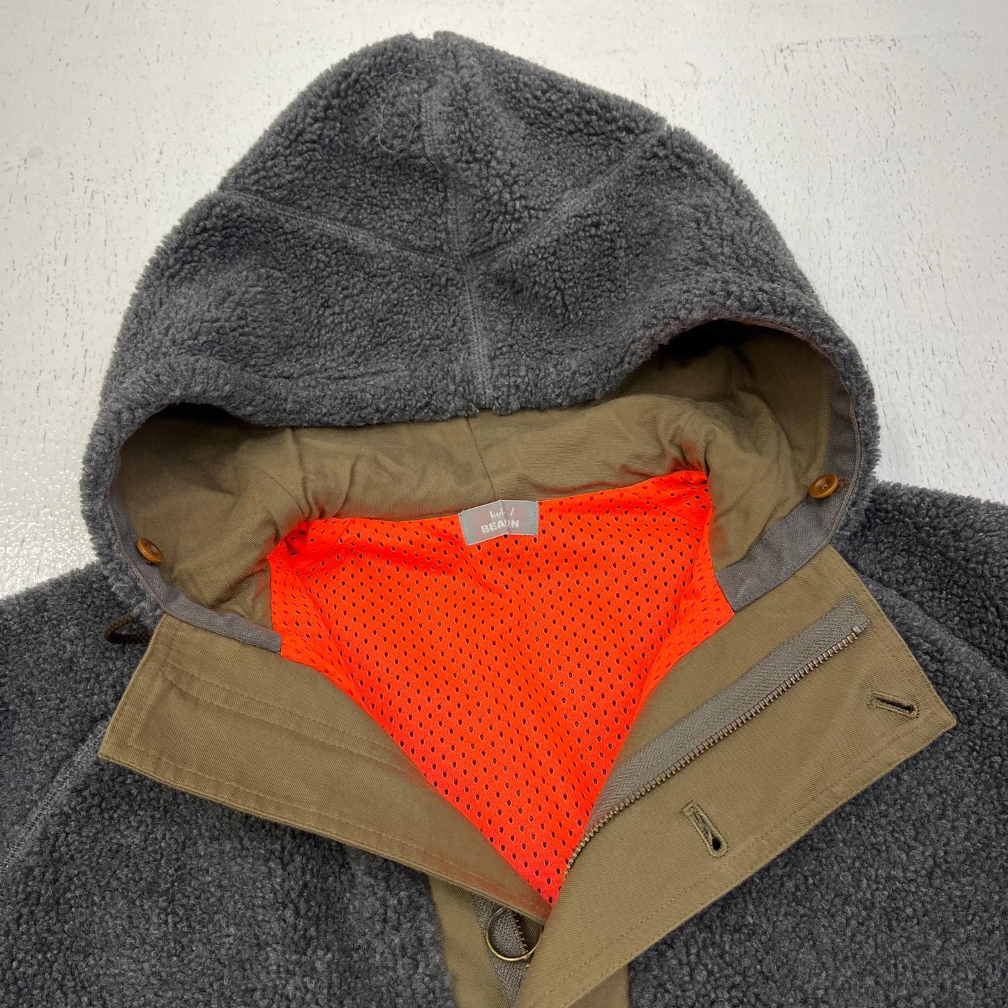 kolor | カラー ｱﾉﾗｯｸﾌﾘｰｽｼﾞｬｹｯﾄ その他トップス 16WBM-T01231 グレー サイズ：1【加古川店】