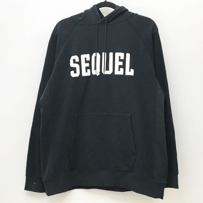 SEQUEL | シークエル HOODIE パーカー SQ-21AW-HD-01 ブラック サイズ：L【加古川店】