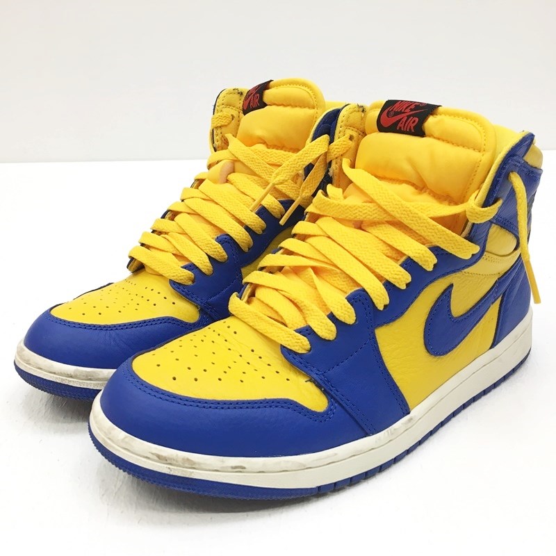 NIKE | ナイキ WMNS AIR JORDAN 1 RETRO HIGH OG スニーカー FD2596-700 イエロー【加古川店】