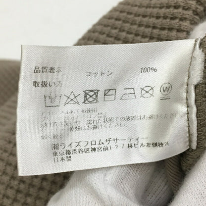 AMERICANA | アメリカーナ サイドジップサーマルワンピース ワンピース ベージュ【加古川店】