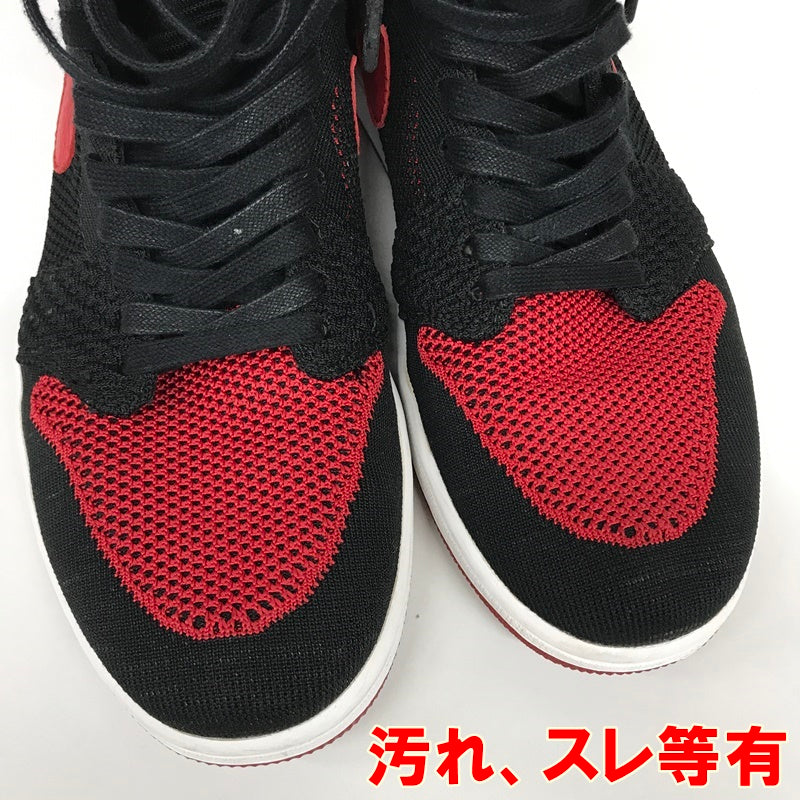 NIKE | ナイキ AIR JORDAN 1 RETRO HI FLYKNIT スニーカー 919704-001 レッド【加古川店】
