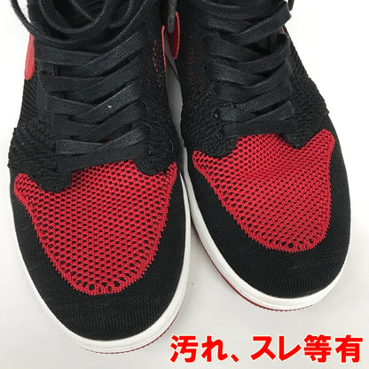 NIKE | ナイキ AIR JORDAN 1 RETRO HI FLYKNIT スニーカー 919704-001 レッド【加古川店】