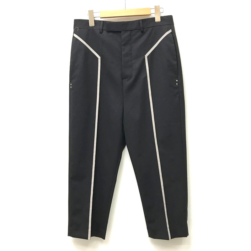 Rick Owens | リックオウエンス センターライン クロップド スラックス その他ボトムス RU02B2359ZLER1 ブラック サイズ：44【加古川店】