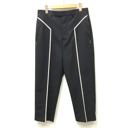 Rick Owens | リックオウエンス センターライン クロップド スラックス その他ボトムス RU02B2359ZLER1 ブラック サイズ：44【加古川店】
