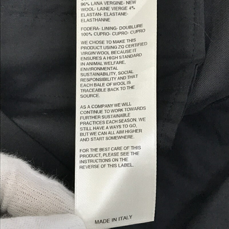 Rick Owens | リックオウエンス センターライン クロップド スラックス その他ボトムス RU02B2359ZLER1 ブラック サイズ：44【加古川店】