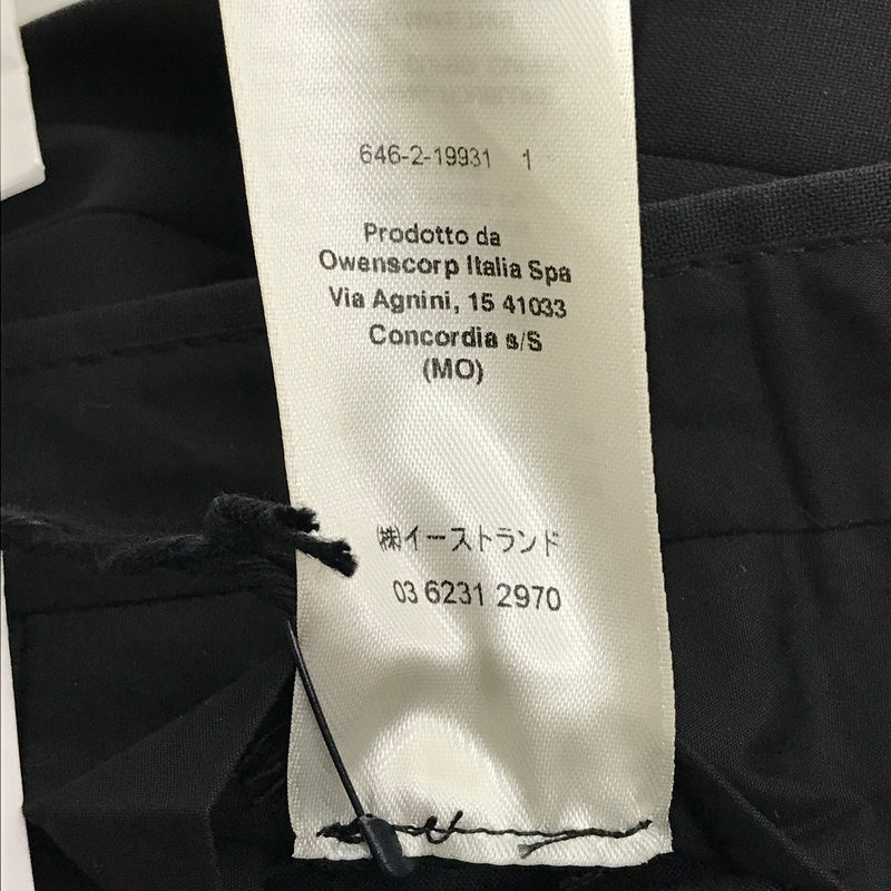 Rick Owens | リックオウエンス センターライン クロップド スラックス その他ボトムス RU02B2359ZLER1 ブラック サイズ：44【加古川店】