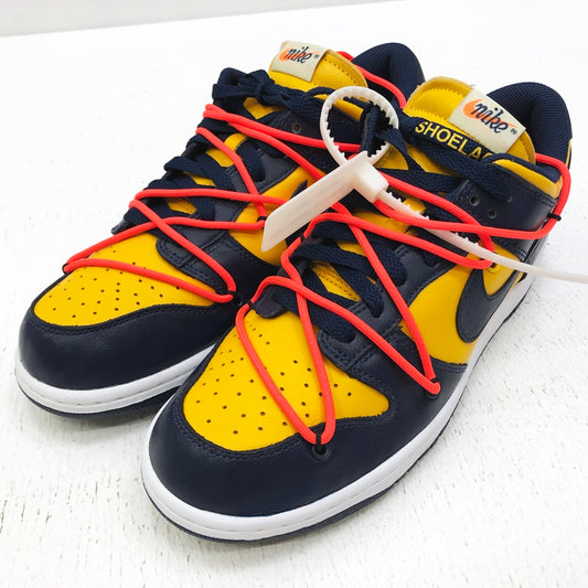 NIKE | ナイキ OFF-WHITE × DUNK LOW UNIVERSITY スニーカー CT0856-700 イエロー【加古川店】