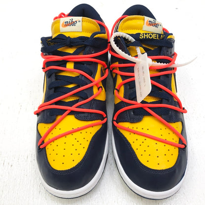 NIKE | ナイキ OFF-WHITE × DUNK LOW UNIVERSITY スニーカー CT0856-700 イエロー【加古川店】
