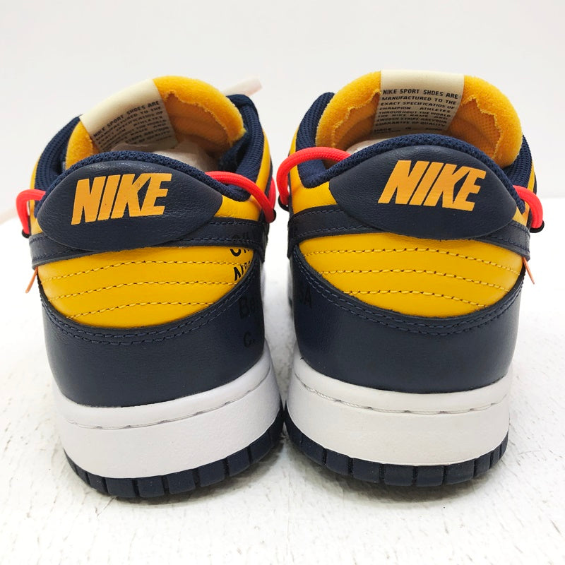 NIKE | ナイキ OFF-WHITE × DUNK LOW UNIVERSITY スニーカー CT0856-700 イエロー【加古川店】