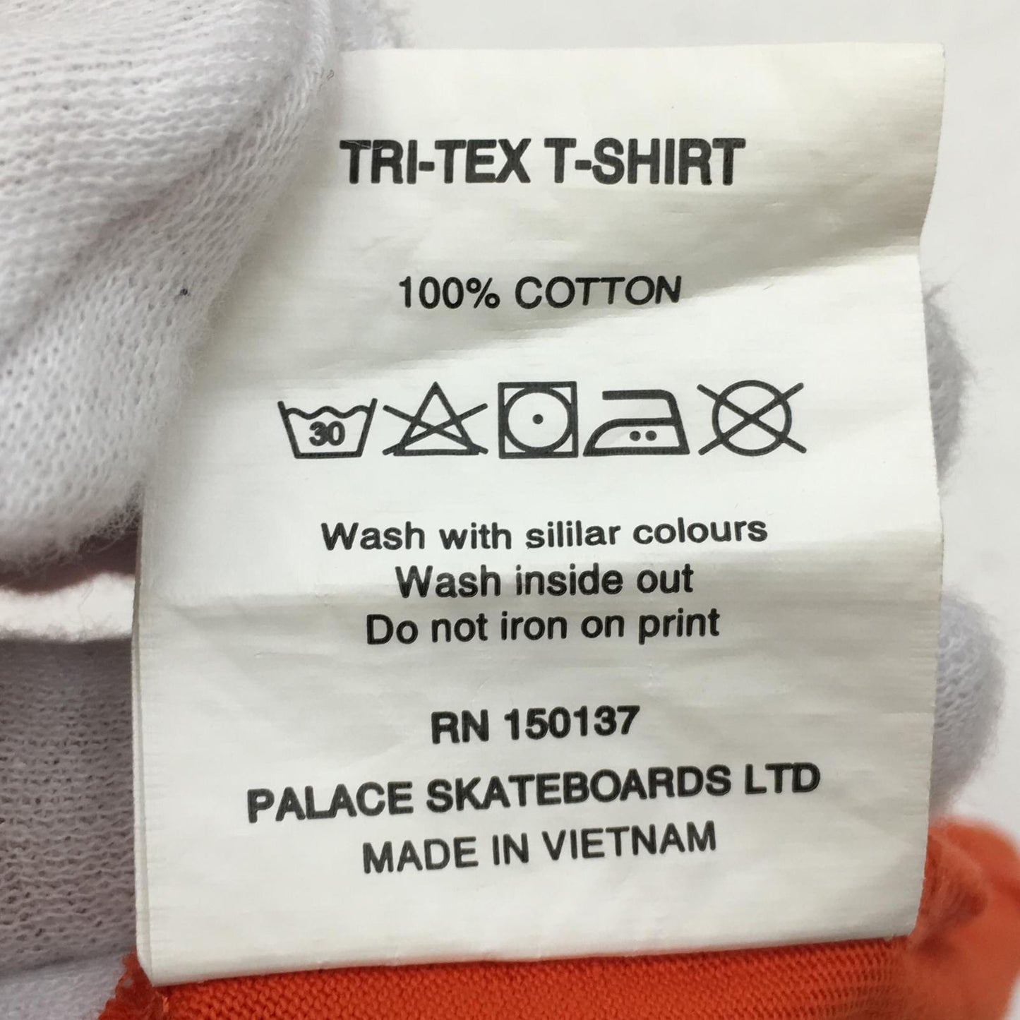 PALACE SKATEBOARDS | パレススケートボード Tri-Tex T-Shirt 半袖Ｔシャツ オレンジ【加古川店】