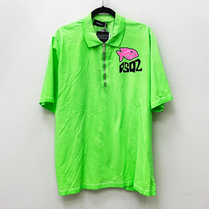 DSQUARED2 | ディースクエアード SKATER FIT ポロシャツ S71GL0039 S20694 グリーン【加古川店】