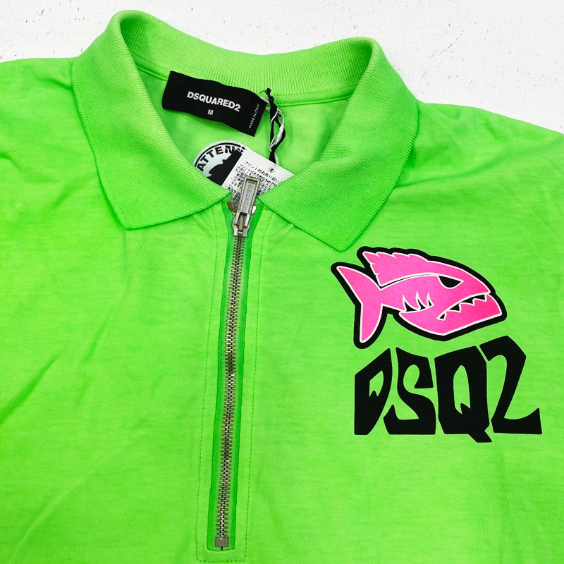 DSQUARED2 | ディースクエアード SKATER FIT ポロシャツ S71GL0039 S20694 グリーン【加古川店】