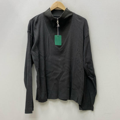 BRAND:IASOF　silknep rib PO - sumikuro カットソー チャコールグレー サイズ：1【加古川店】