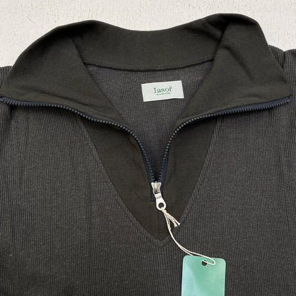 BRAND:IASOF　silknep rib PO - sumikuro カットソー チャコールグレー サイズ：1【加古川店】