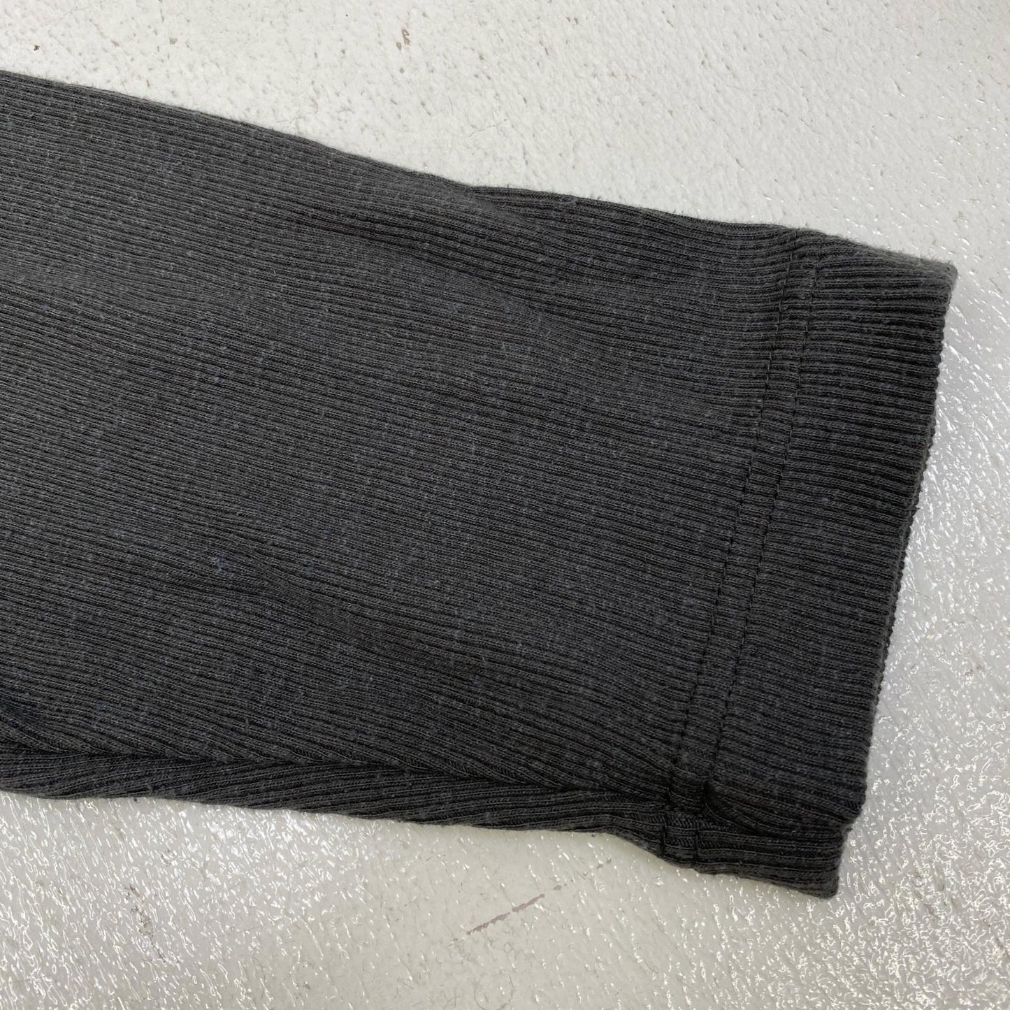BRAND:IASOF　silknep rib PO - sumikuro カットソー チャコールグレー サイズ：1【加古川店】