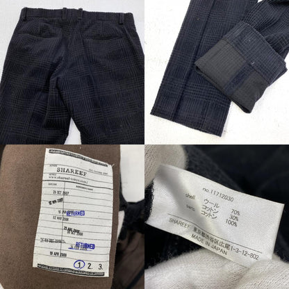 SHAREEF | シャリーフ セットアップ 11711029/11712030 ブラック【加古川店】