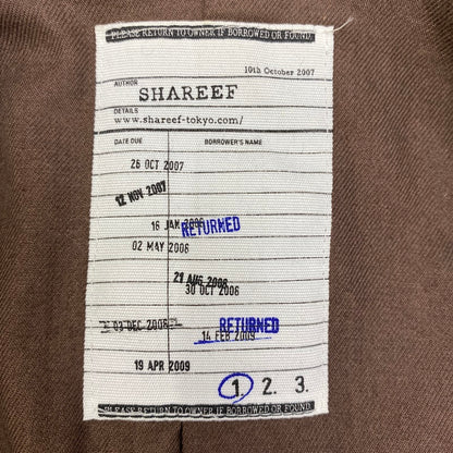SHAREEF | シャリーフ セットアップ 11711029/11712030 ブラック【加古川店】