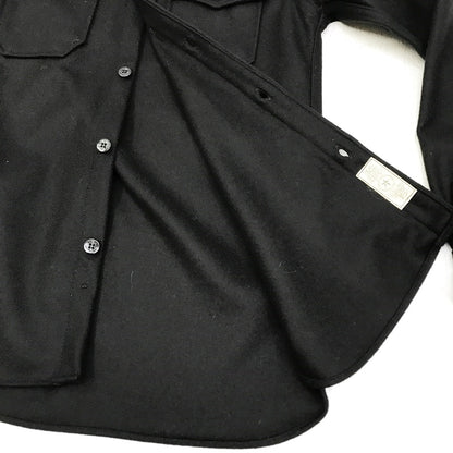 schott | ショット SCH-WOOL CPO SHIRT 長袖シャツ 42583 ブラック【加古川店】
