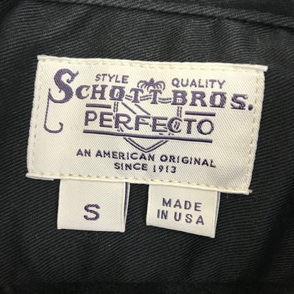 schott | ショット SCH-WOOL CPO SHIRT 長袖シャツ 42583 ブラック【加古川店】