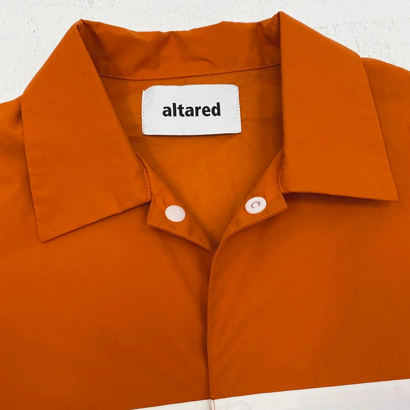 altared Bicolor Shirt Blouson Orange ナイロンジャケット 23-23401 オレンジ サイズ：2【加古川店】