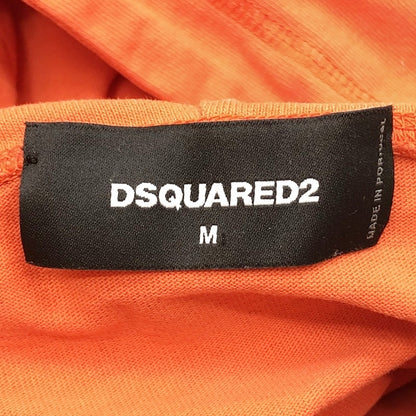 DSQUARED2 | ディースクエアード LOGO HOODED SWEATSHIRT パーカー S74GU0495 S23851 オレンジ サイズ：M【加古川店】