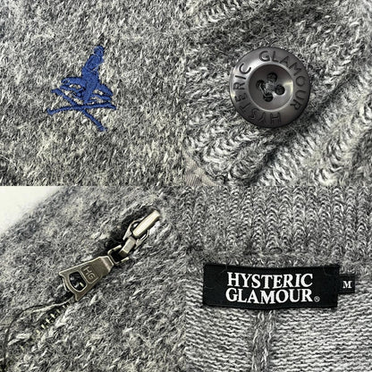 HYSTERIC GLAMOUR | ヒステリックグラマー アルパカ混ウール ニットジョガーパンツ パンツ 0243NP01 グレー サイズ：M【加古川店】
