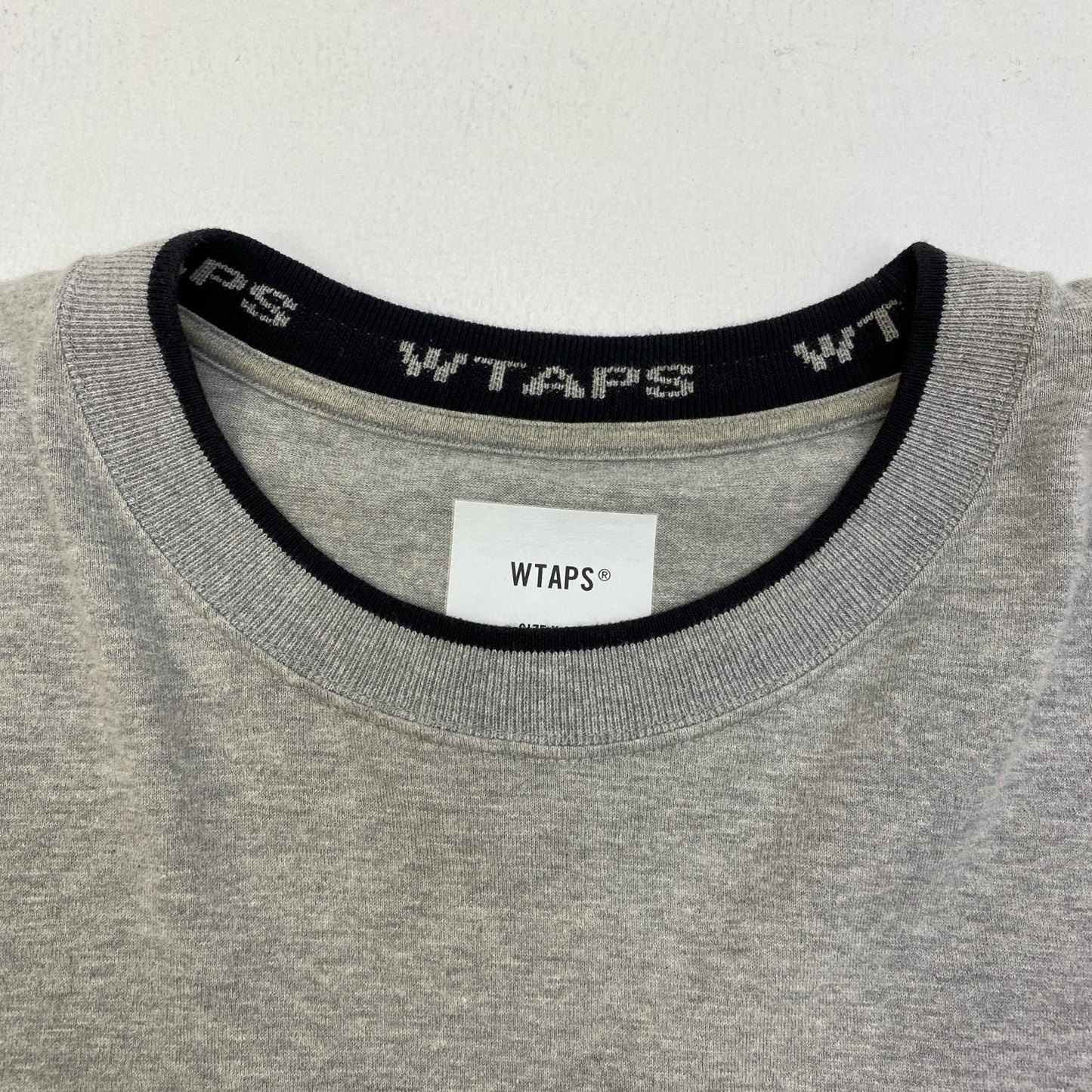 W)TAPS | ダブルタップス RING SS COTTON 半袖Ｔシャツ 221ATDT-CSM19 グレー サイズ：2【加古川店】