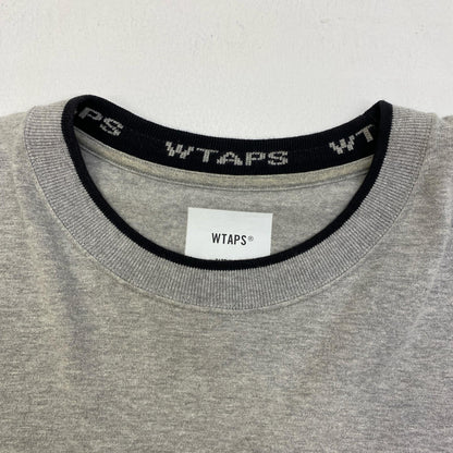 W)TAPS | ダブルタップス RING SS COTTON 半袖Ｔシャツ 221ATDT-CSM19 グレー サイズ：2【加古川店】