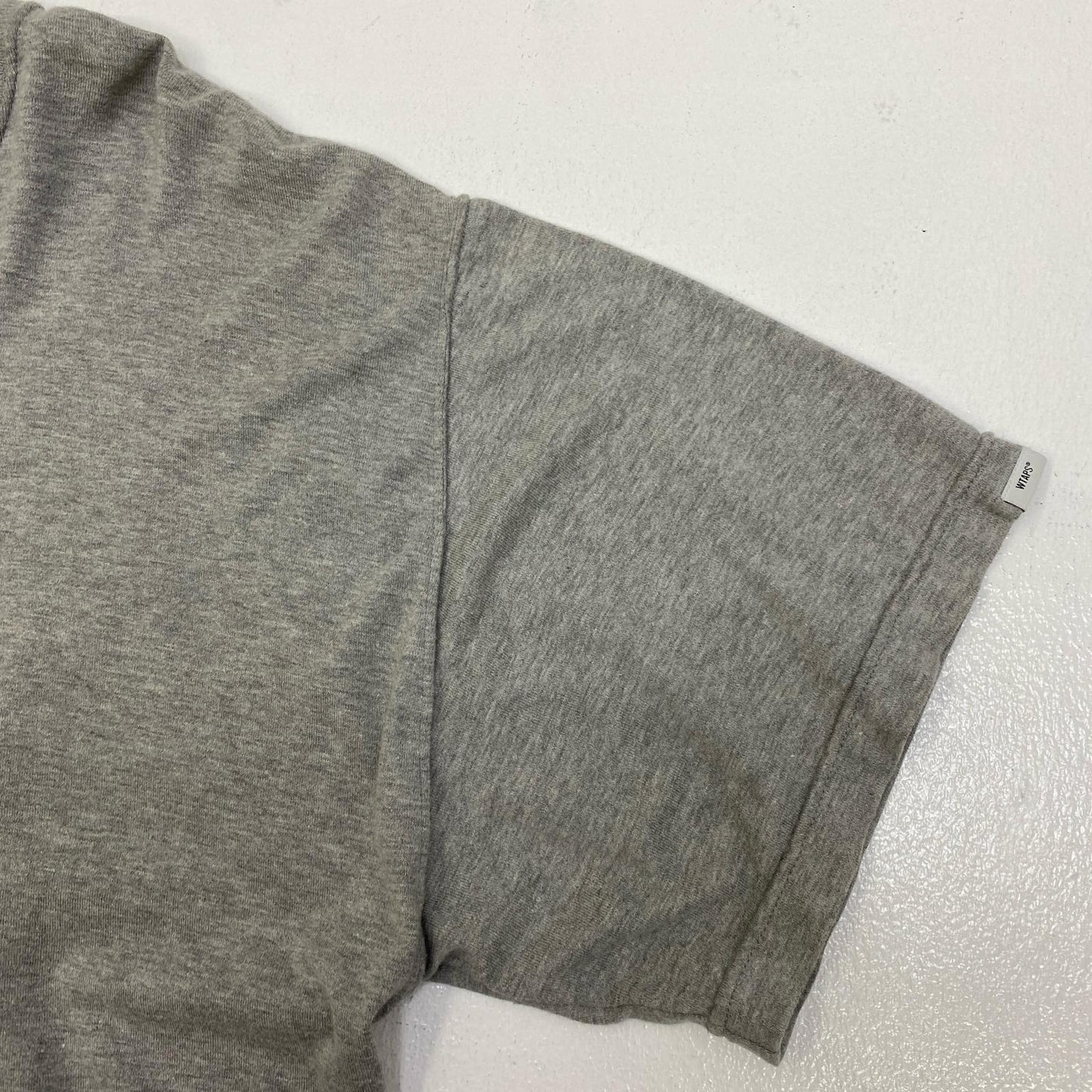 W)TAPS | ダブルタップス RING SS COTTON 半袖Ｔシャツ 221ATDT-CSM19 グレー サイズ：2【加古川店】