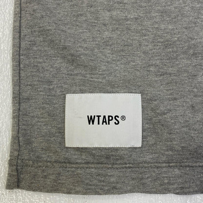 W)TAPS | ダブルタップス RING SS COTTON 半袖Ｔシャツ 221ATDT-CSM19 グレー サイズ：2【加古川店】