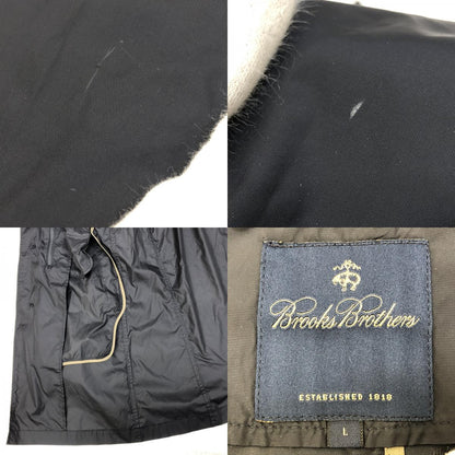 Brooks Brothers | ブルックスブラザーズ ステンカラーコート 56156-31 ブラック サイズ：L【加古川店】